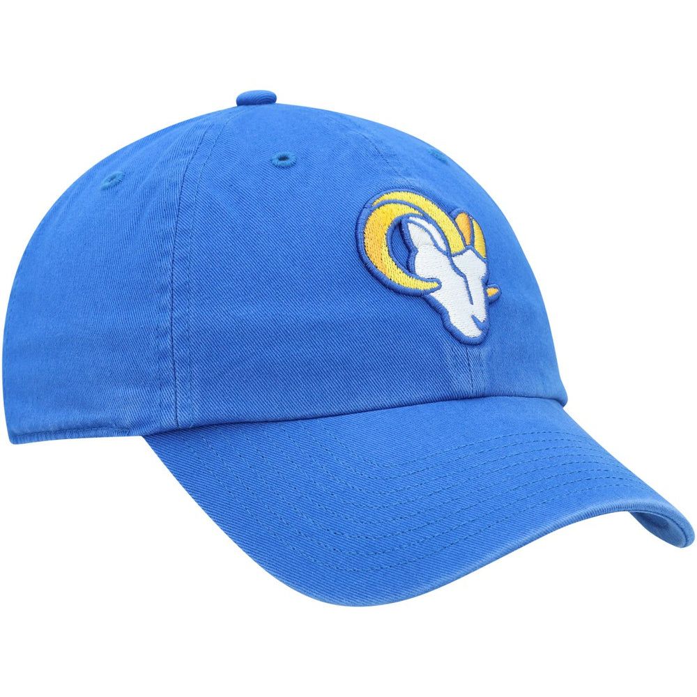 Los Angeles Rams '47 Clean Up Primary Logo Adjustable Hat Royal - 47 brand