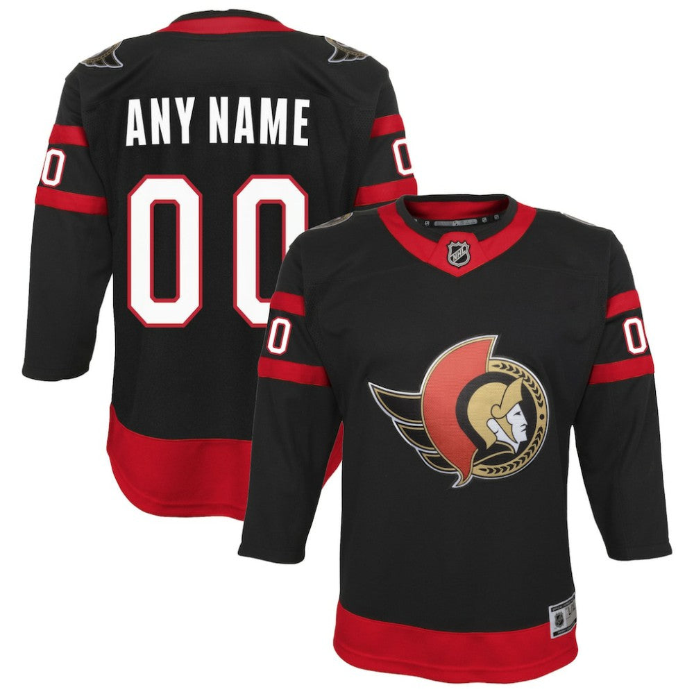 Ottawa Senators - Youth Home Custom Premier Jersey Black