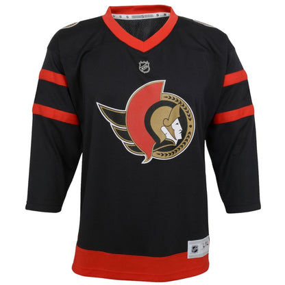 Ottawa Senators Youth Home Replica Blank Jersey - Black | NHL Jerseys