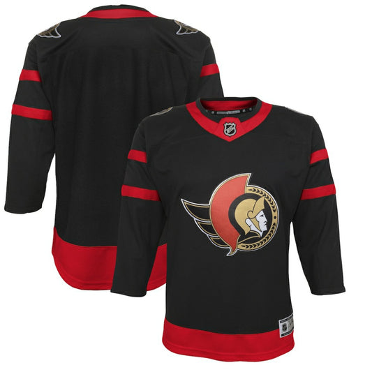 Ottawa Senators Youth Home Premier Jersey - Black | NHL Jerseys