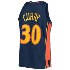 Mitchell & Ness - Stephen Curry Golden State Warriors Hardwood Classics Swingman Jersey - Navy