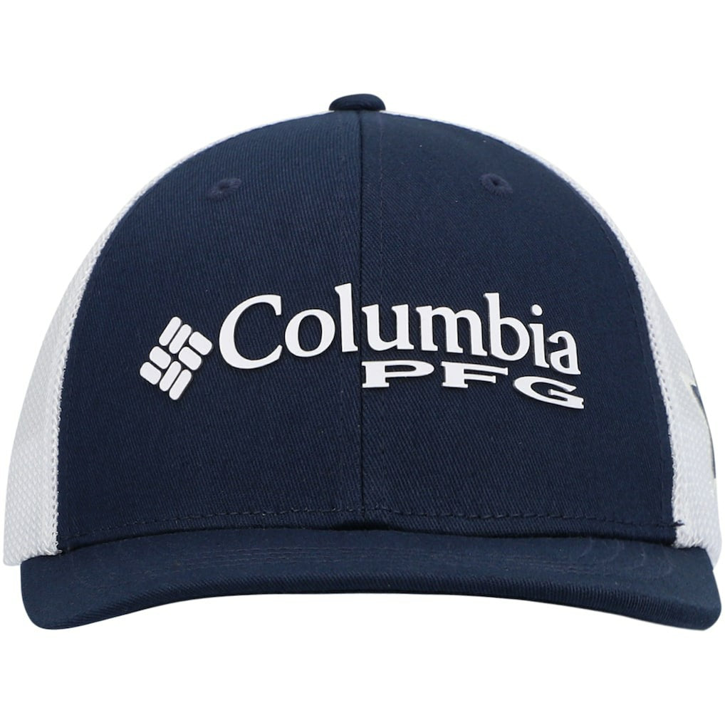 Dallas Cowboys Youth PFG Mesh Snapback Hat Navy - Columbia