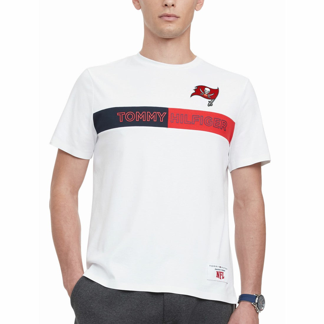 Tampa Bay Buccaneers Tommy Hilfiger Core T-Shirt White - NFL