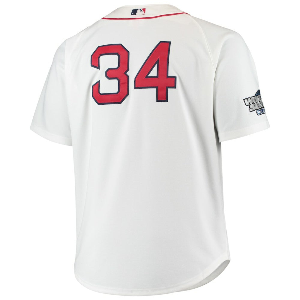 David Ortiz Boston Red Sox Mitchell & Ness Big & Tall Home Authentic Player Jersey - White | MLB Jerseys
