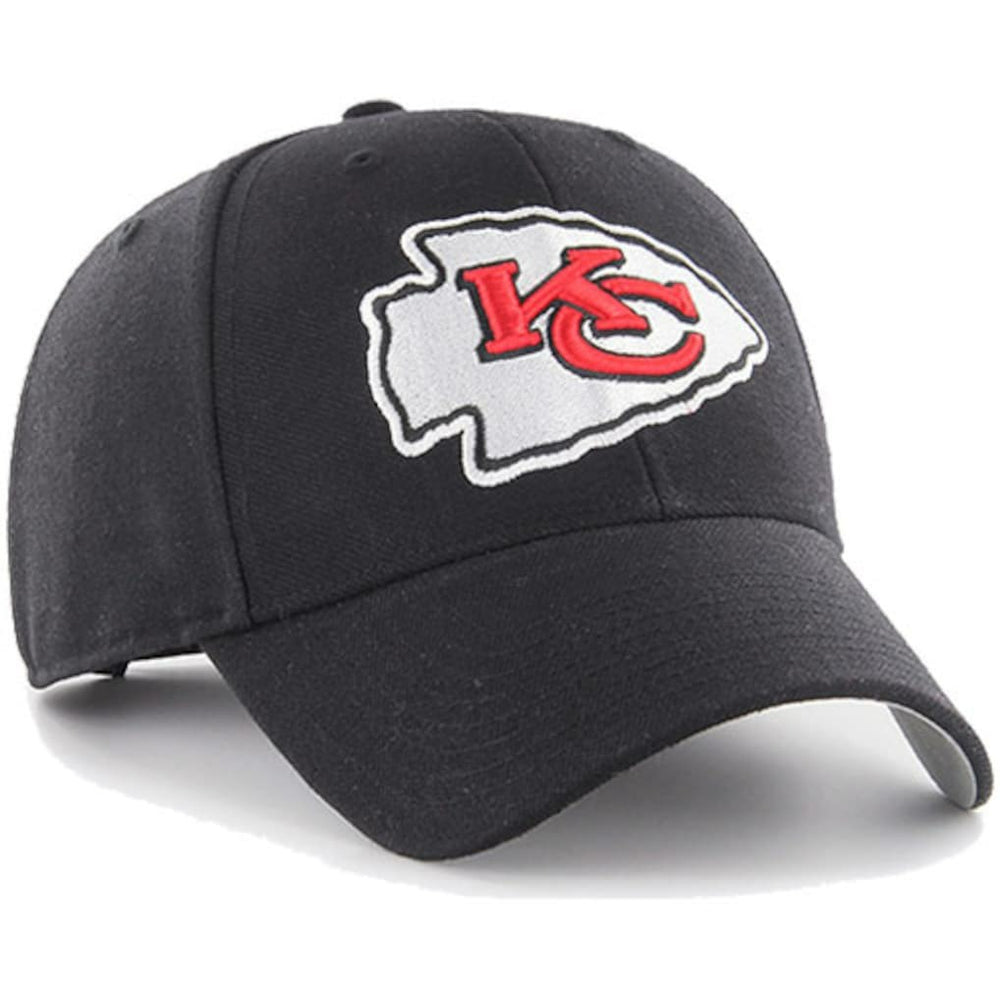 Kansas City Chiefs '47 MVP Adjustable Hat Black - 47 brand