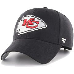 Kansas City Chiefs '47 MVP Adjustable Hat Black - 47 brand