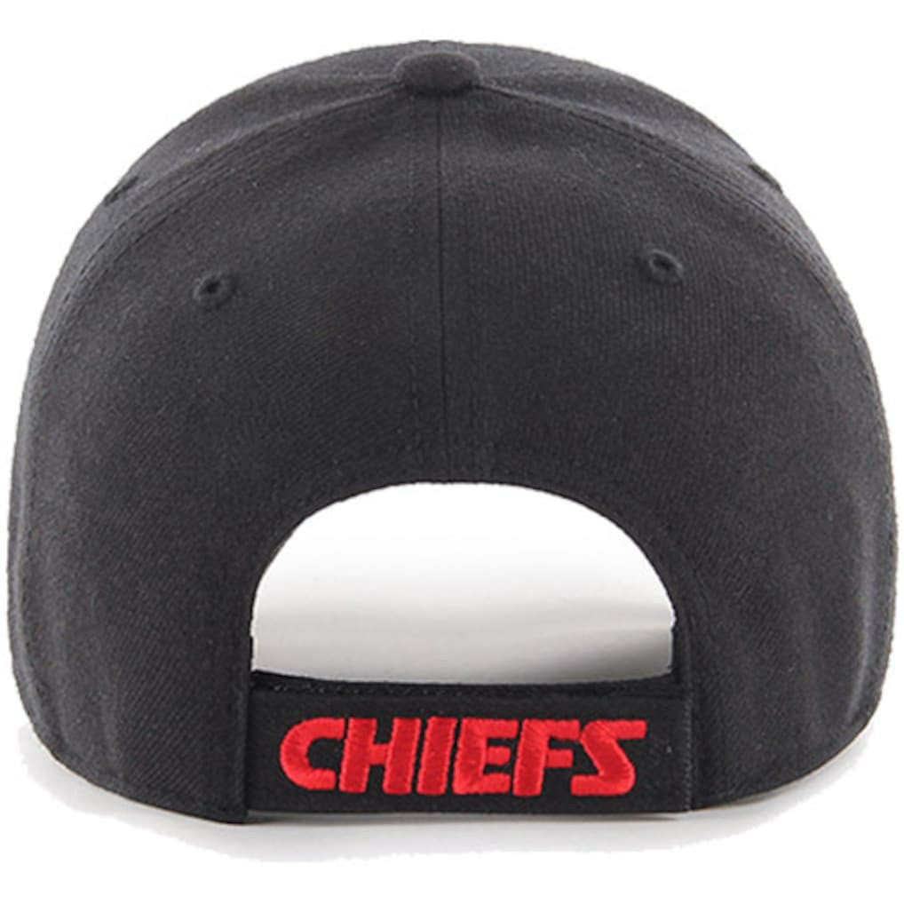 Kansas City Chiefs '47 MVP Adjustable Hat Black - 47 brand