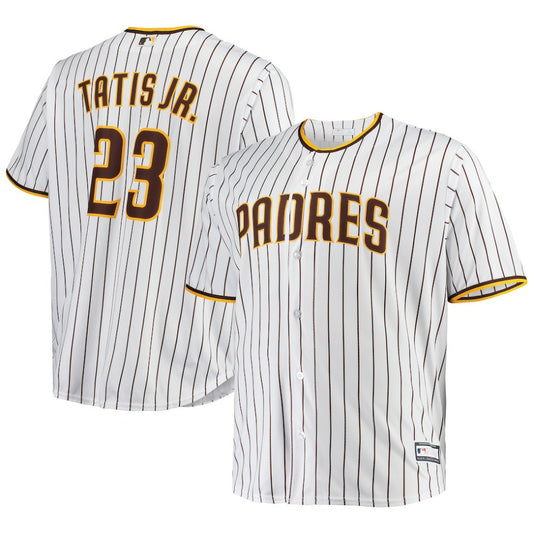 Fernando Tatis Jr. San Diego Padres Big & Tall Replica Player Jersey - White | MLB Jerseys