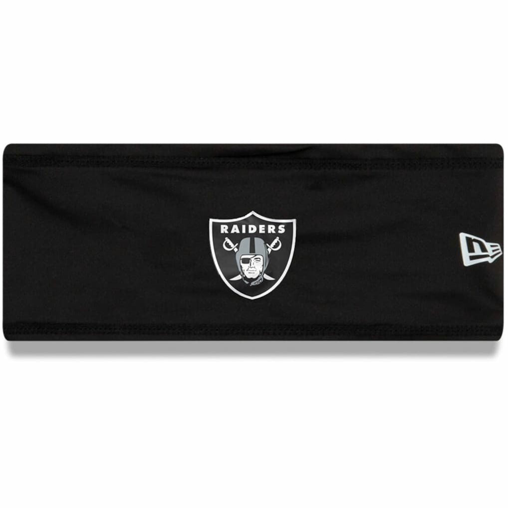 Las Vegas Raiders New Era Training Camp COOLERA Headband Black - NFL