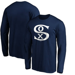 Chicago White Sox Cooperstown Collection Huntington Logo Long Sleeve T-Shirt Lifestyle