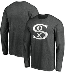 Chicago White Sox Cooperstown Collection Huntington Logo Long Sleeve T-Shirt Near Me