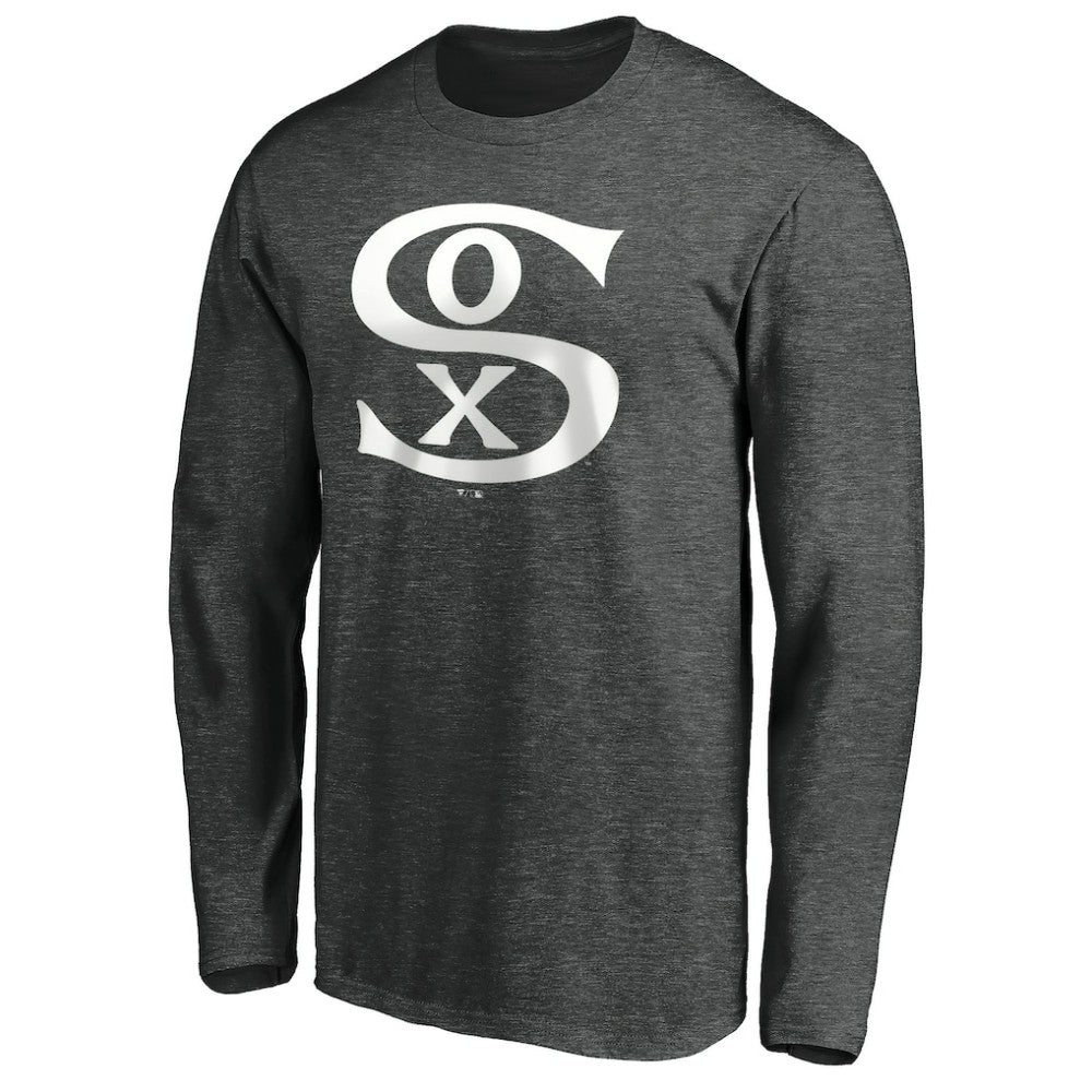 Chicago White Sox Cooperstown Collection Huntington Logo Long Sleeve T-Shirt Near Me