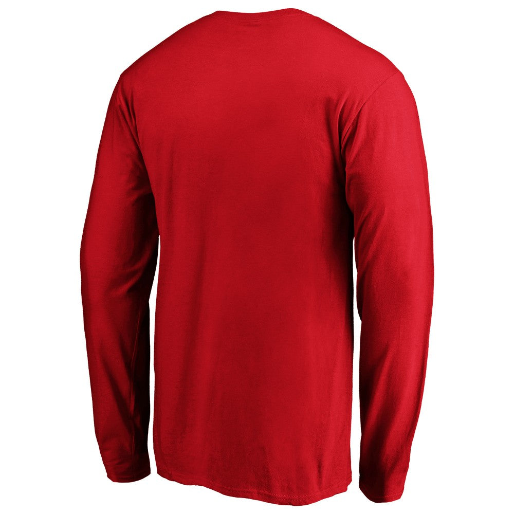 Cincinnati Reds Cooperstown Collection Huntington Logo Long Sleeve T-Shirt Lifestyle