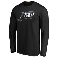 Tampa Bay Rays Cooperstown Collection Huntington Logo Long Sleeve T-Shirt discount