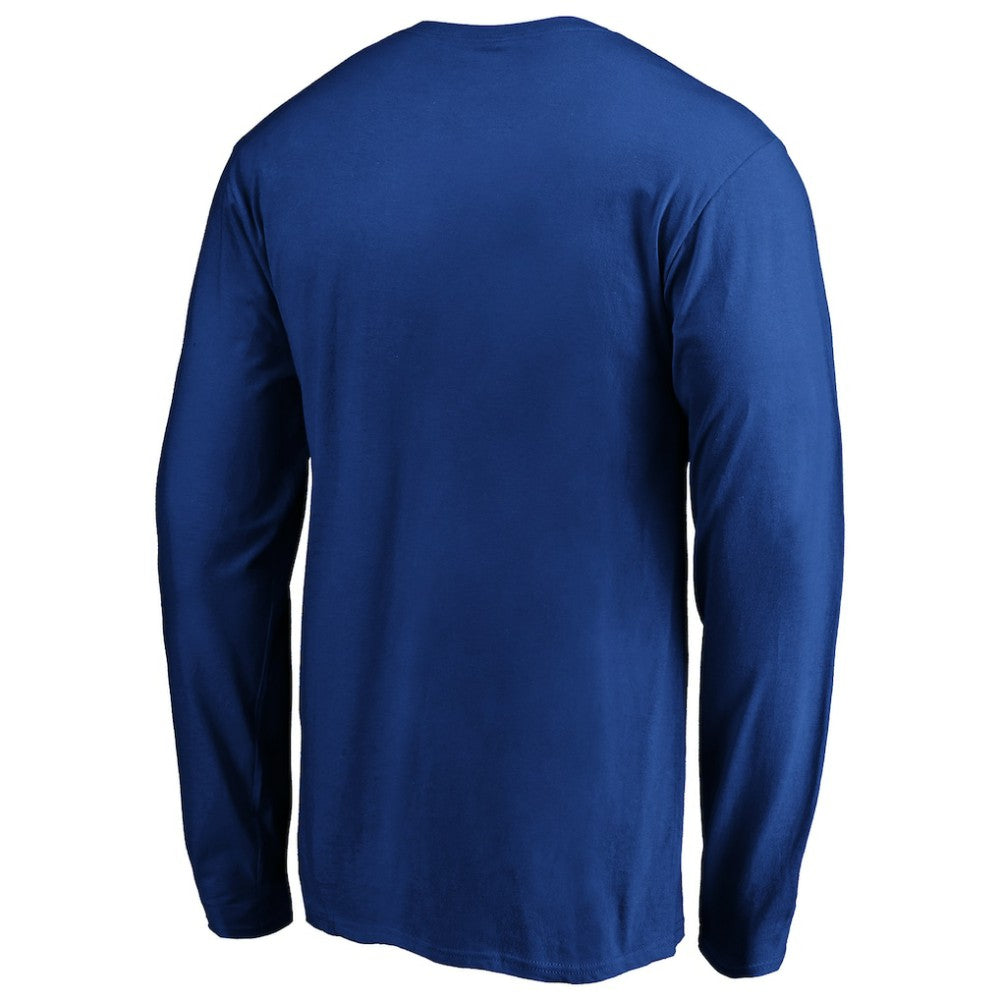 Texas Rangers Cooperstown Collection Huntington Logo Long Sleeve T-Shirt Lifestyle