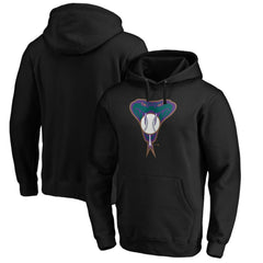Arizona Diamondbacks Cooperstown Collection Huntington Logo Fitted Pullover Hoodie Online