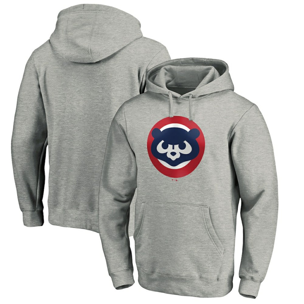 Chicago Cubs Cooperstown Collection Huntington Logo Fitted Pullover Hoodie Near Me
