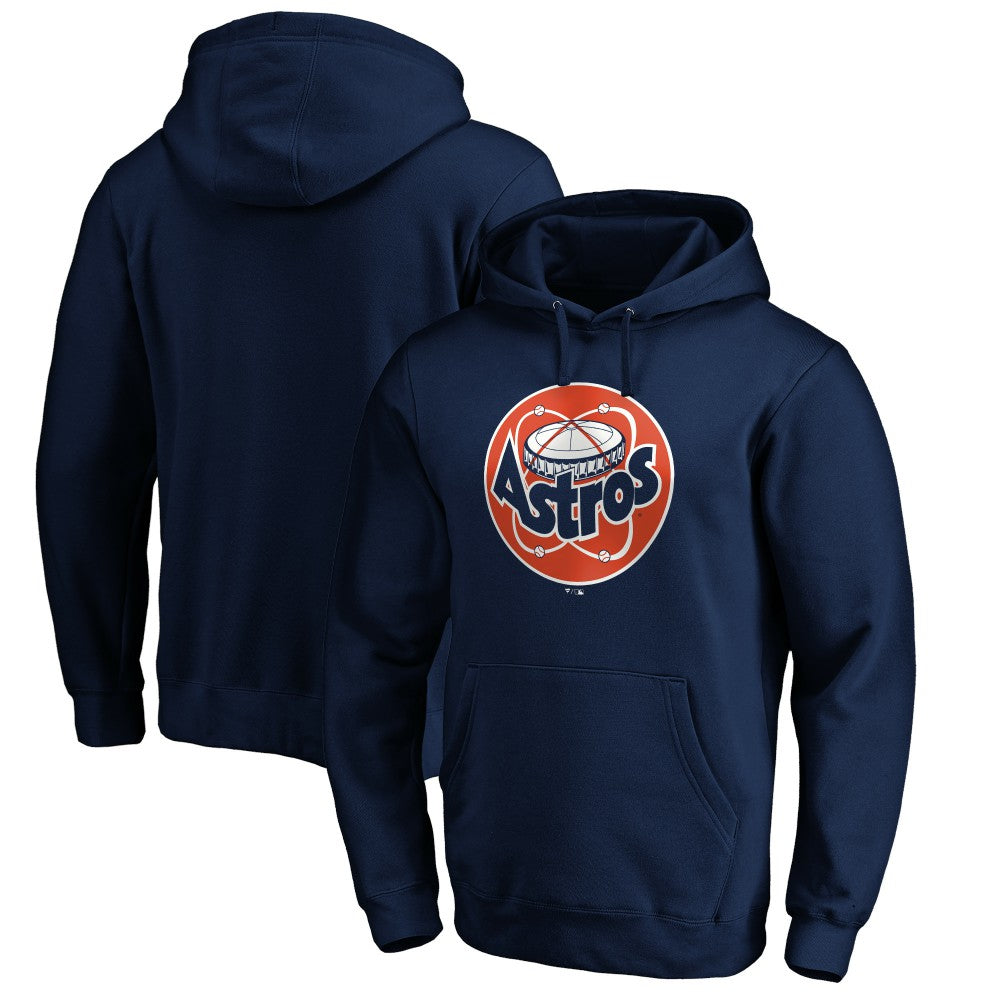 Houston Astros Cooperstown Collection Huntington Logo Fitted Pullover Hoodie discount