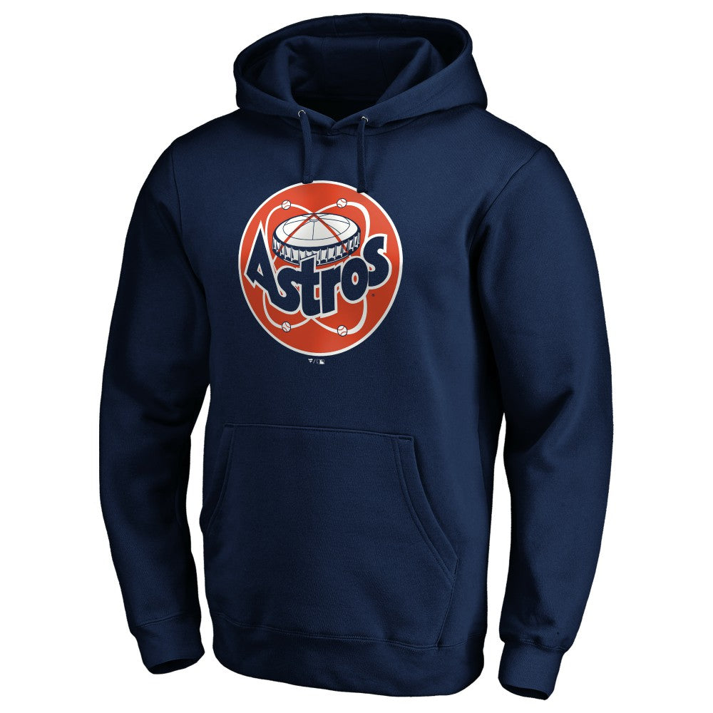 Houston Astros Cooperstown Collection Huntington Logo Fitted Pullover Hoodie discount