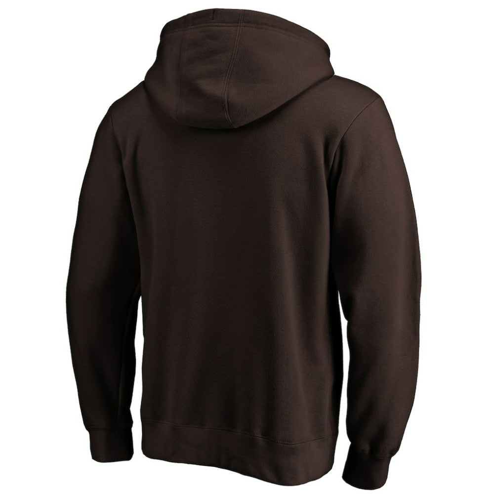 San Diego Padres Cooperstown Collection Huntington Logo Fitted Pullover Hoodie Online