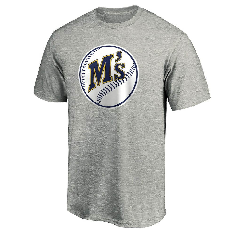 Seattle Mariners Cooperstown Collection Huntington Logo T-Shirt On Sale