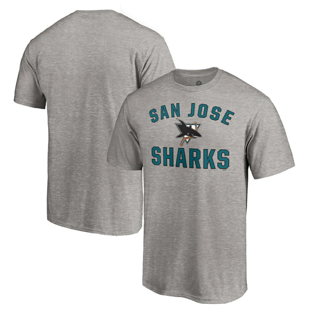 San Jose Sharks - Special Edition Victory Arch T-Shirt Heather Gray