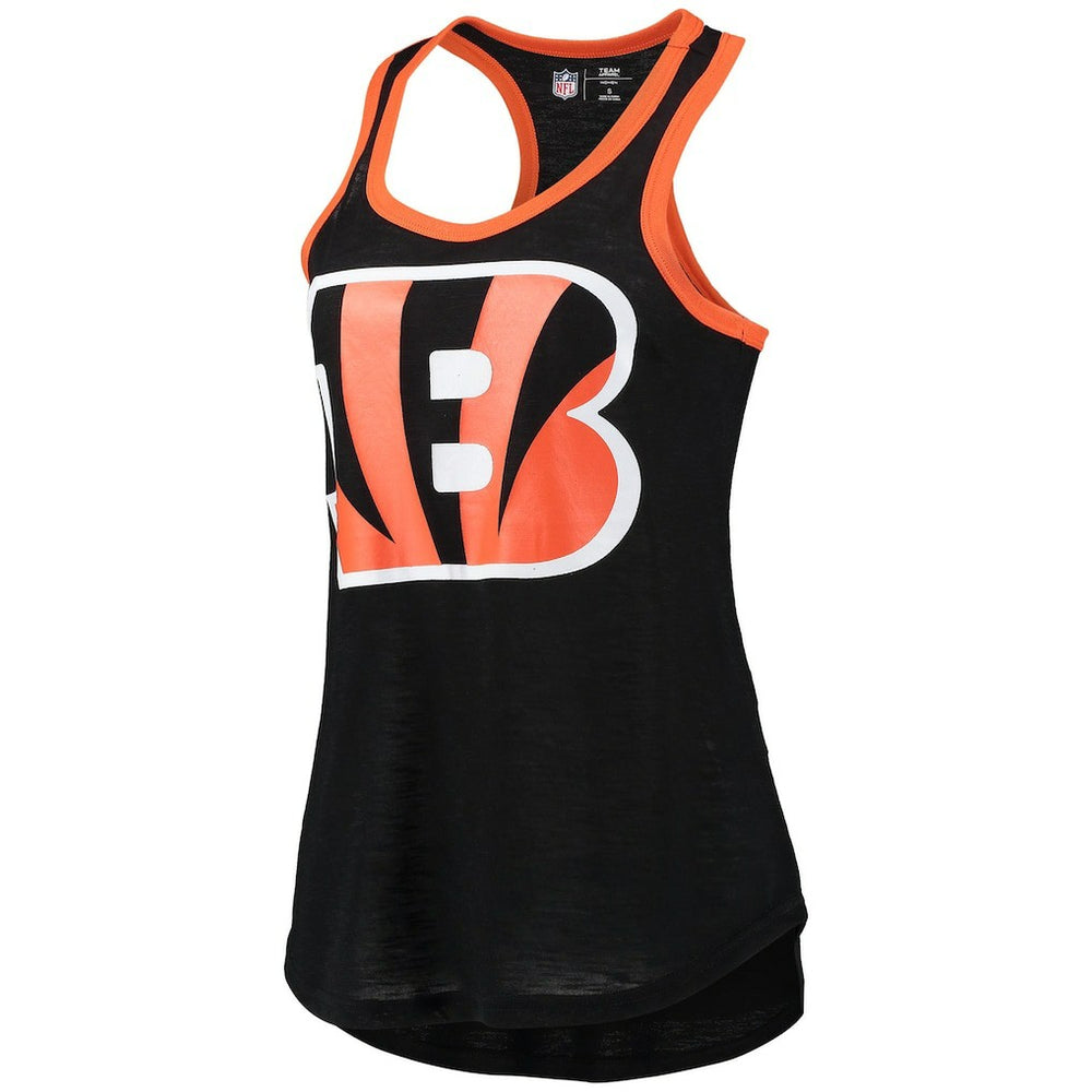 Cincinnati Bengals G-III 4Her by Carl Banks Women's Tater Burnout Tank Top Black - NFL