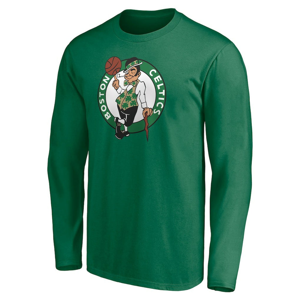 NBA - Boston Celtics Playmaker Personalized Name & Number Long Sleeve T-Shirt - Green
