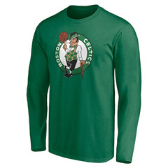 NBA - Boston Celtics Playmaker Personalized Name & Number Long Sleeve T-Shirt - Green
