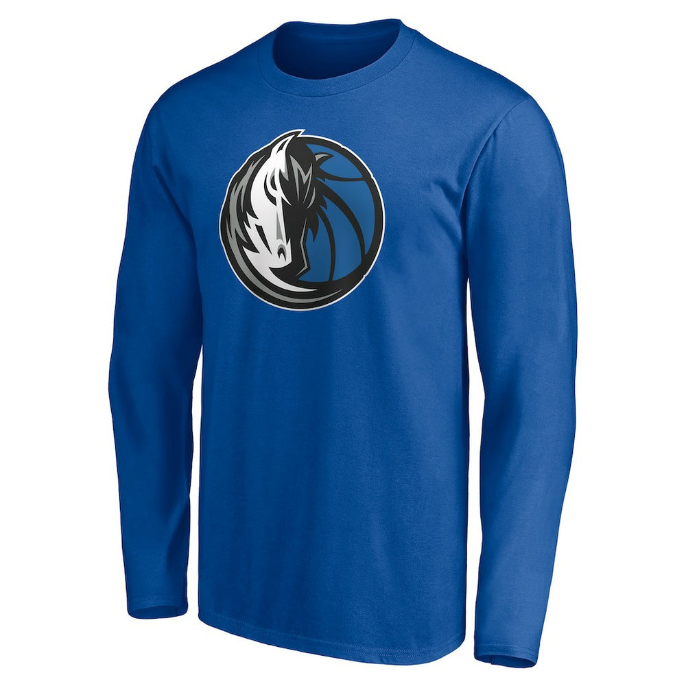 NBA - Dallas Mavericks Playmaker Personalized Name & Number Long Sleeve T-Shirt - Blue
