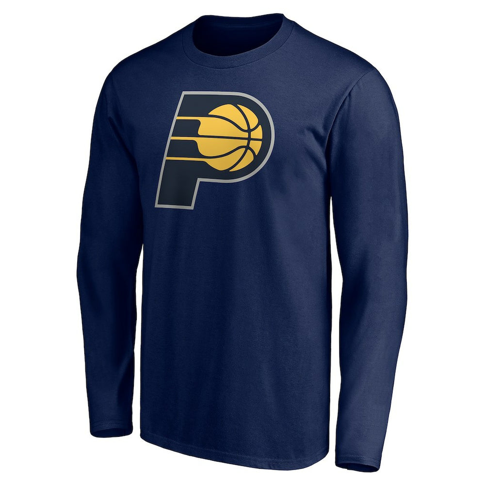 NBA - Indiana Pacers Playmaker Personalized Name & Number Long Sleeve T-Shirt - Navy
