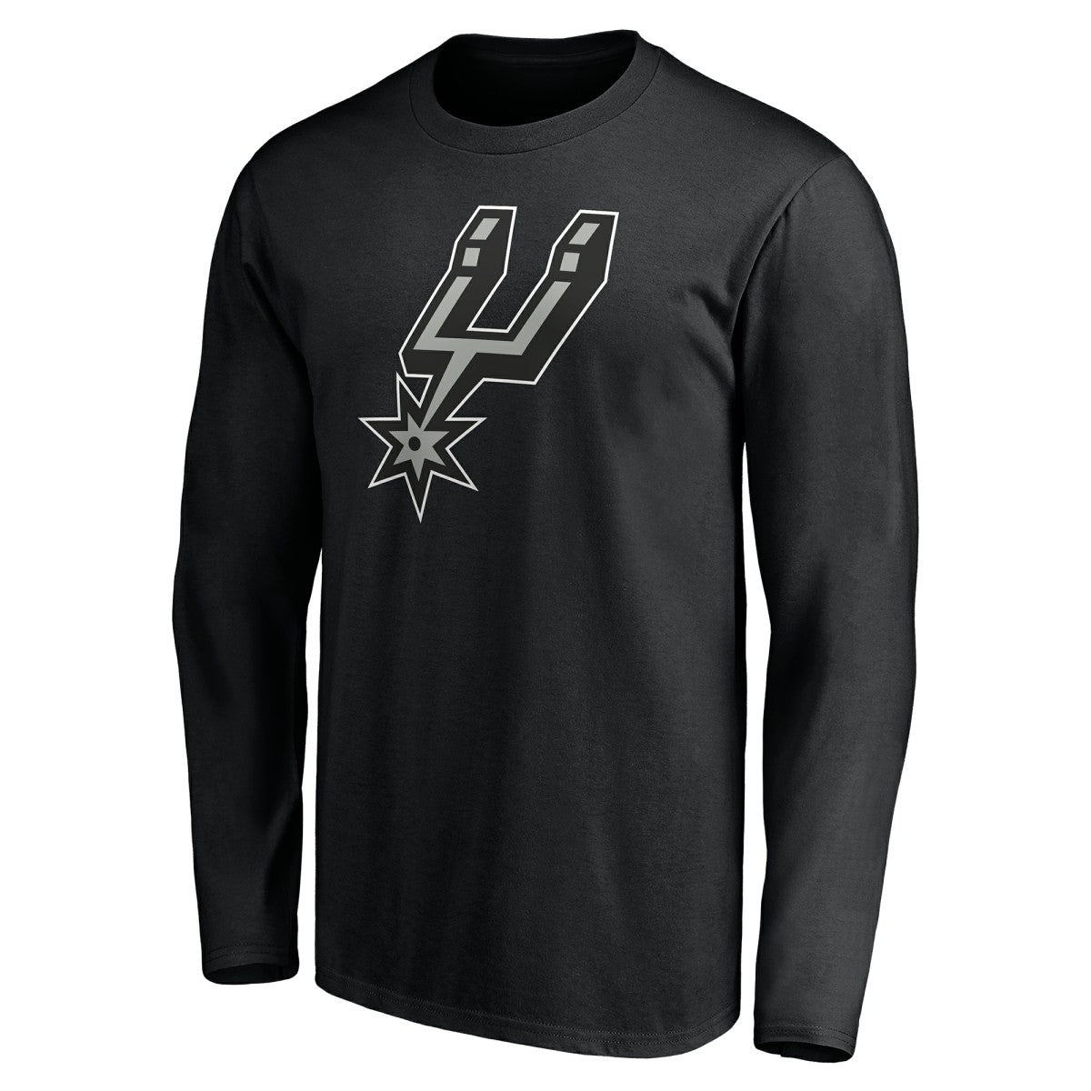 NBA - San Antonio Spurs Playmaker Personalized Name & Number Long Sleeve T-Shirt - Black