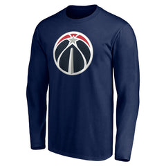 NBA - Washington Wizards Playmaker Personalized Name & Number Long Sleeve T-Shirt - Navy