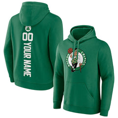 NBA - Boston Celtics Playmaker Personalized Name & Number Pullover Hoodie - Green