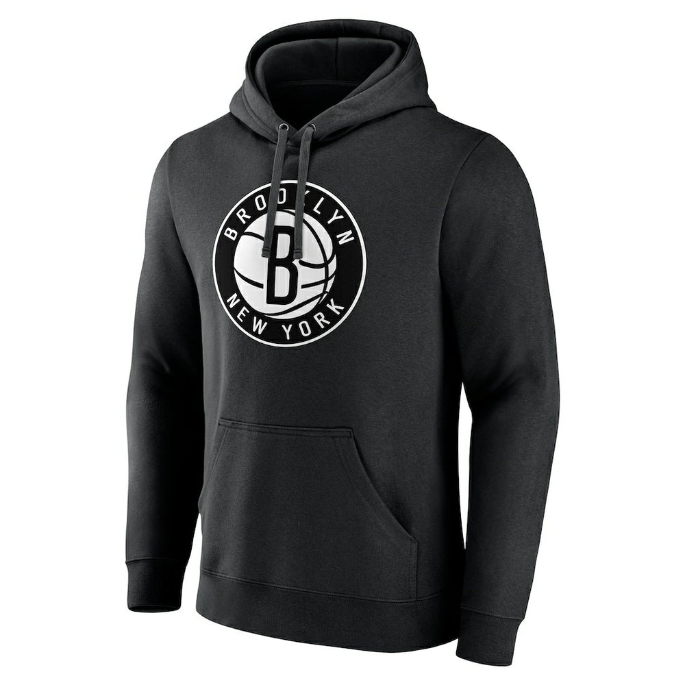NBA - Brooklyn Nets Playmaker Personalized Name & Number Pullover Hoodie - Black