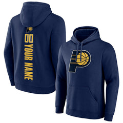 NBA - Indiana Pacers Playmaker Personalized Name & Number Pullover Hoodie - Navy