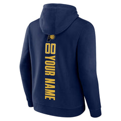 NBA - Indiana Pacers Playmaker Personalized Name & Number Pullover Hoodie - Navy