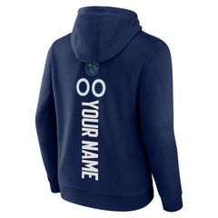 NBA - Minnesota Timberwolves Playmaker Personalized Name & Number Pullover Hoodie - Navy