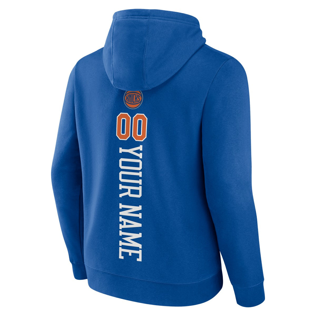 NBA - New York Knicks Playmaker Personalized Name & Number Pullover Hoodie - Blue