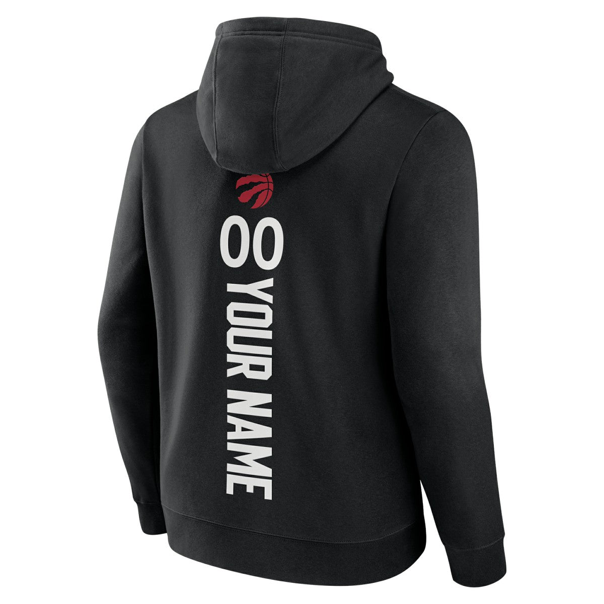 NBA - Toronto Raptors Playmaker Personalized Name & Number Pullover Hoodie - Black