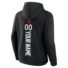 NBA - Toronto Raptors Playmaker Personalized Name & Number Pullover Hoodie - Black