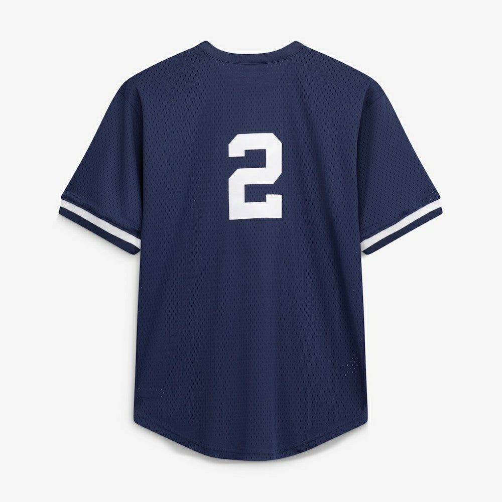 Derek Jeter New York Yankees Mitchell & Ness Big & Tall Batting Practice Replica Player Jersey Lifestyle