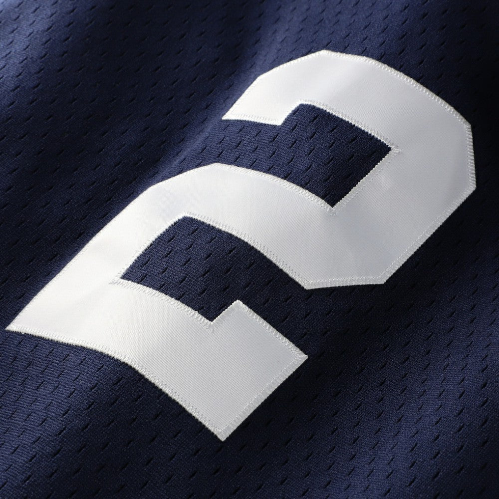 Derek Jeter New York Yankees Mitchell & Ness Big & Tall Batting Practice Replica Player Jersey Lifestyle