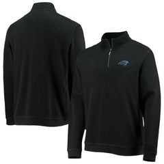 Carolina Panthers Nassau Half-Zip Jacket Black - Tommy Bahama
