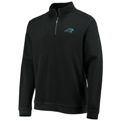 Carolina Panthers Nassau Half-Zip Jacket Black - Tommy Bahama