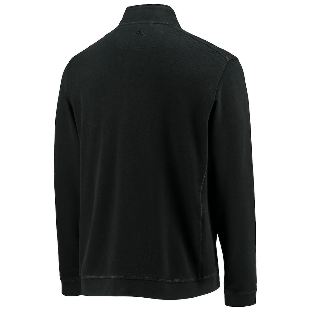 Carolina Panthers Nassau Half-Zip Jacket Black - Tommy Bahama