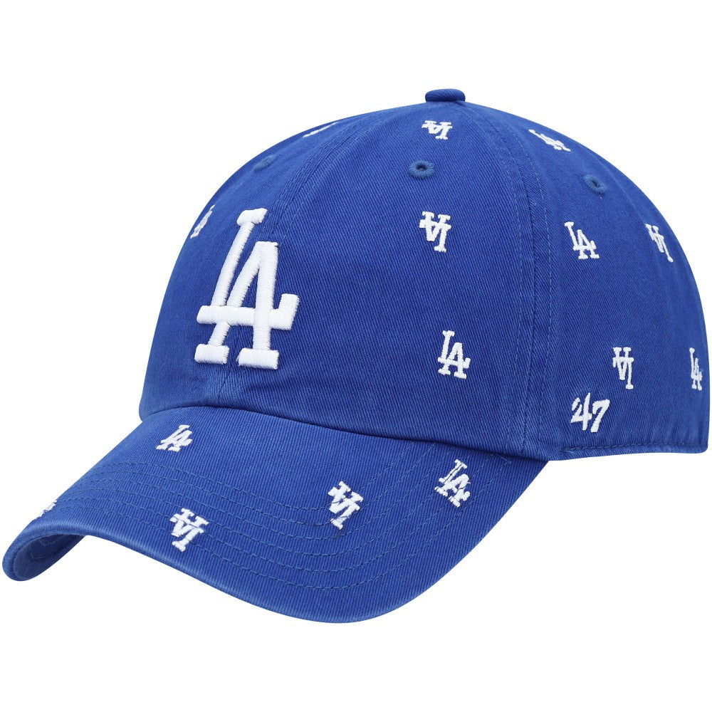 Los Angeles Dodgers '47 Women's Confetti Clean Up Adjustable Hat Lifestyle