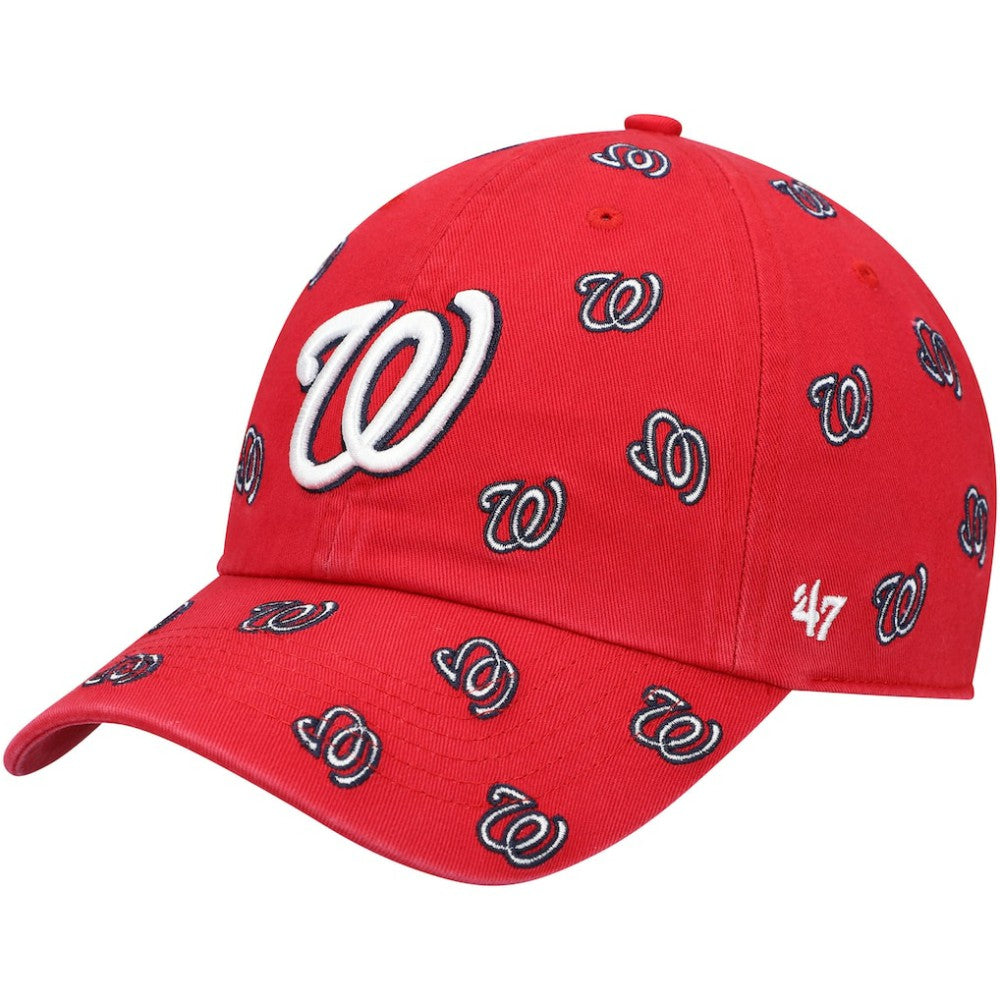 Washington Nationals '47 Women's Confetti Clean Up Adjustable Hat Near Me
