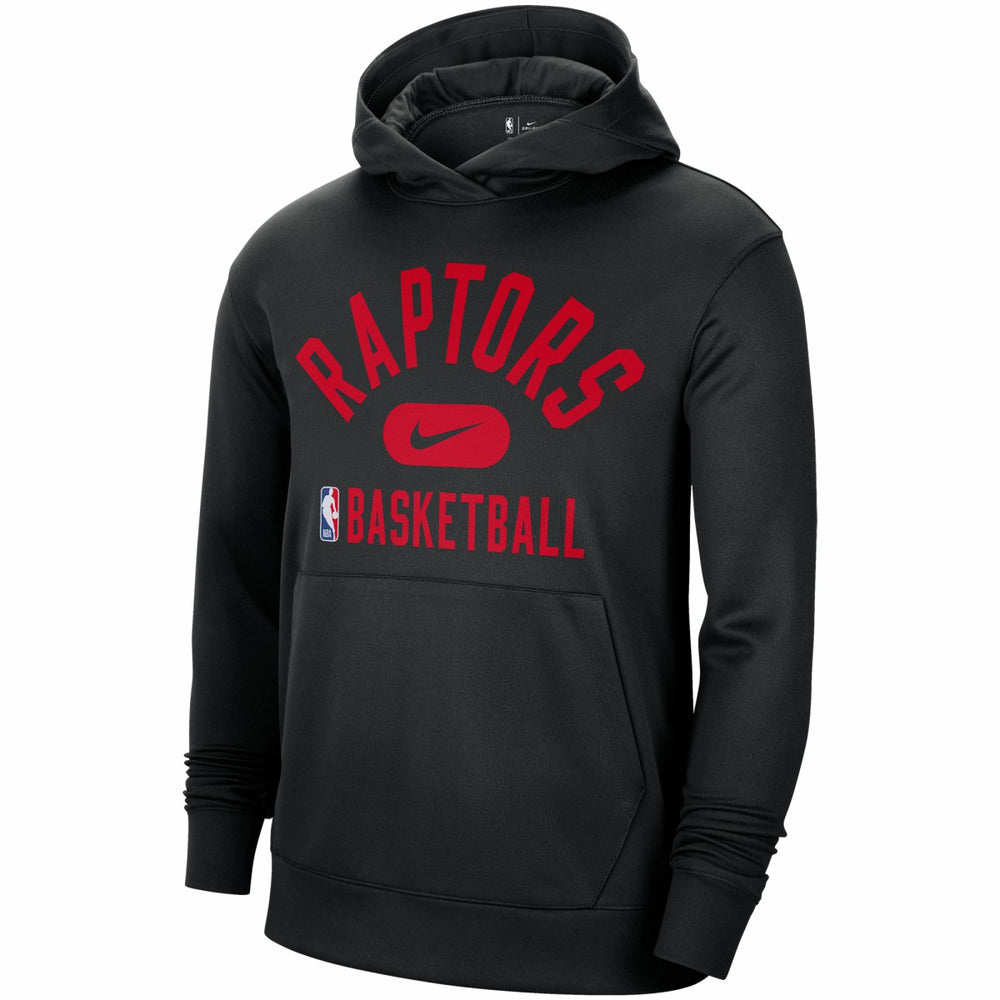 Nike - Toronto Raptors 2021-2022 Spotlight On Court Performance Practice Pullover Hoodie - Black