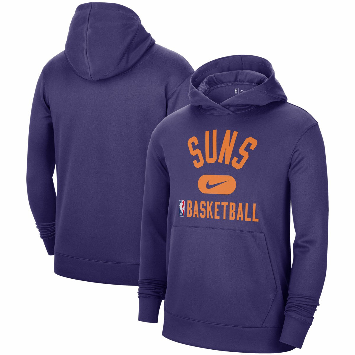 Nike - Phoenix Suns 2021-2022 Spotlight On Court Performance Practice Pullover Hoodie - Purple